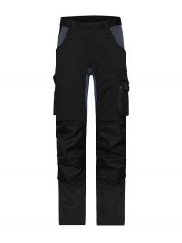 Schwarze Arbeitshose Stretch